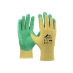 GANT TRICOT JAUNE ENDUCTION LATEX-PG33